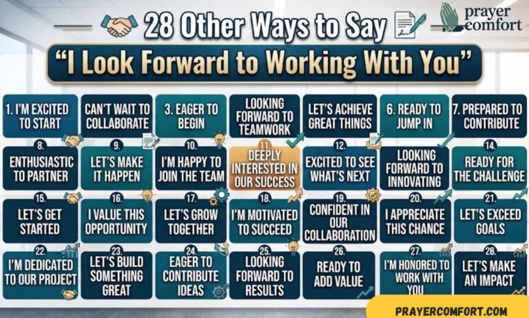 28 Other Ways to Say I Look Forward to Working With You