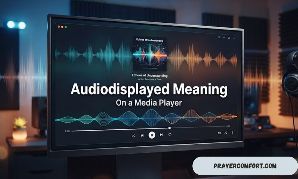 Audiodisplayed Meaning on a Media Player