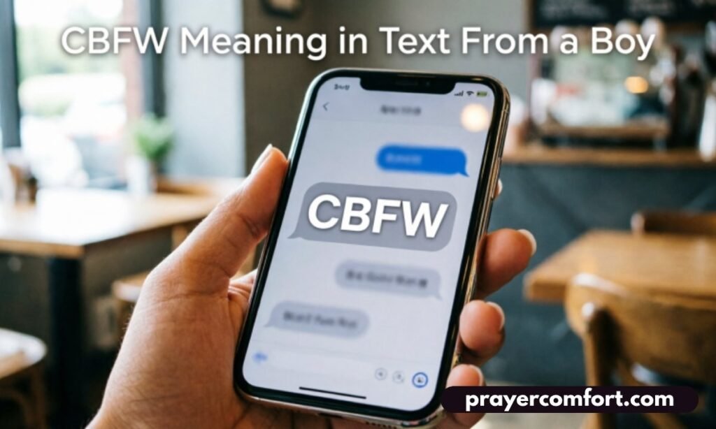 CBFW Meaning in Text From a Boy