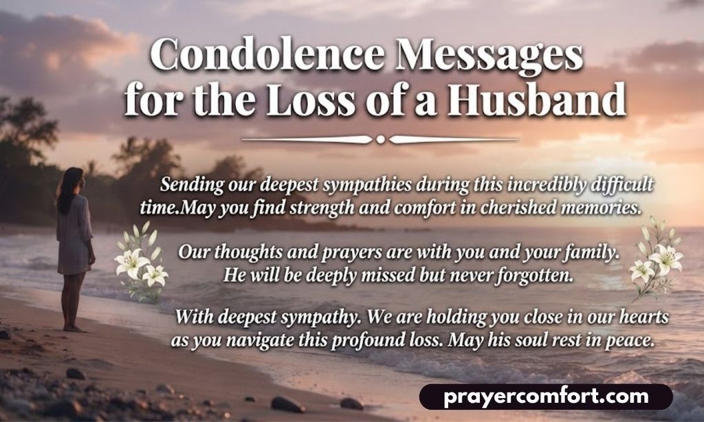 Condolence Messages for the Loss of a Husband