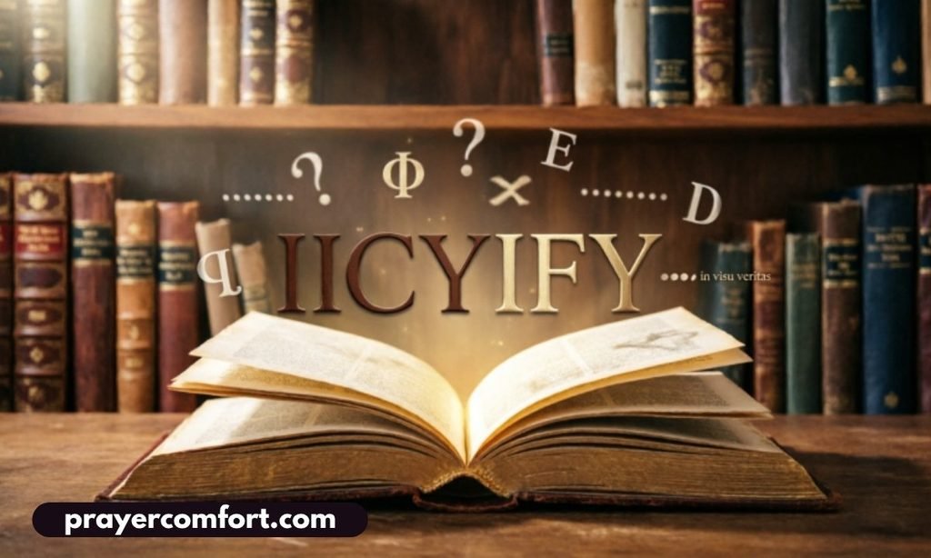 IICYIFY Meaning in Books
