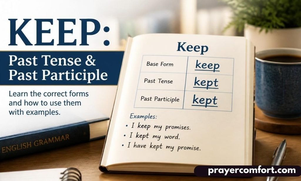 Keep past tense and past Participle
