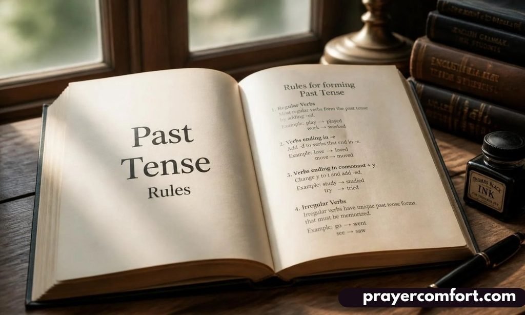 Keep past tense rules