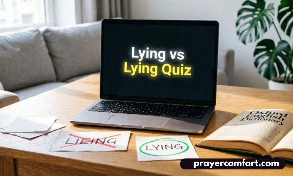 Lieing vs Lying Quiz