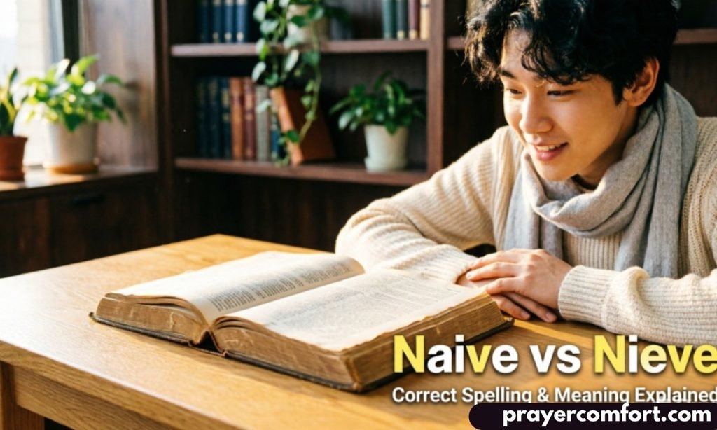 Naive or nieve meaning