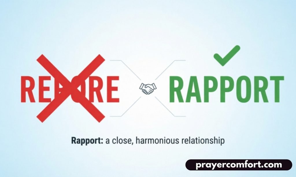 Repore or Rapport – Quick Answer