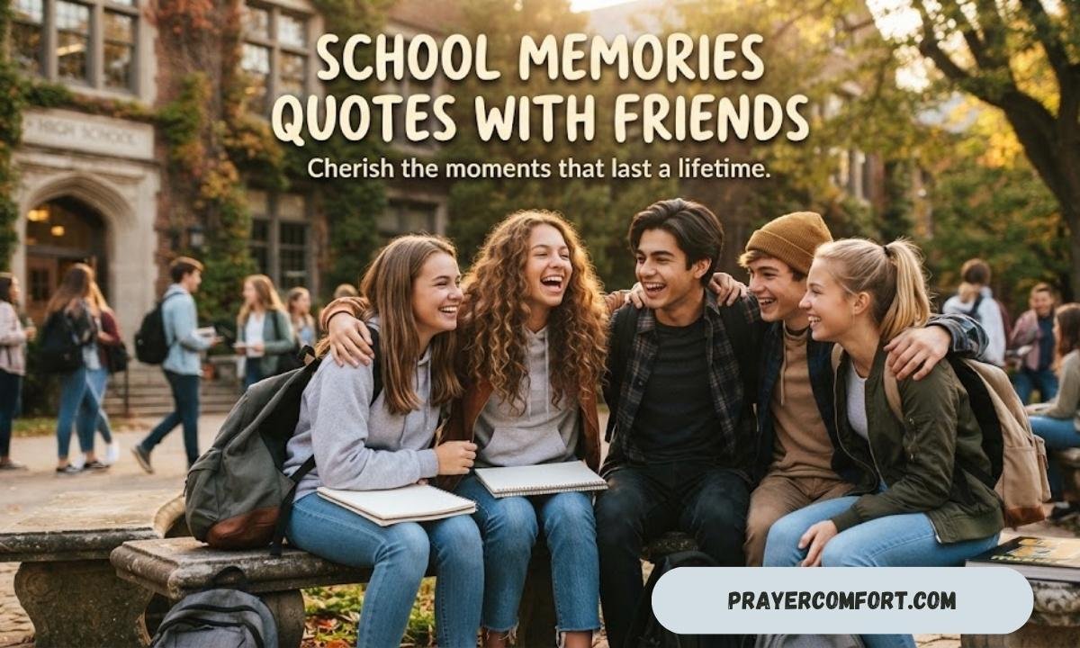 School Memories Quotes With Friends