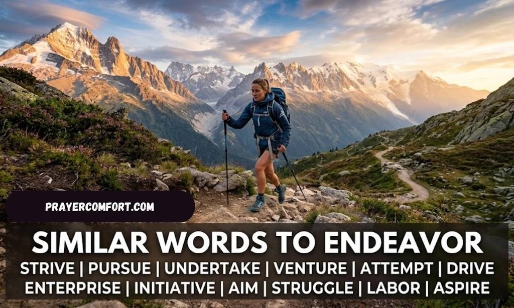 Similar Words to Endeavor