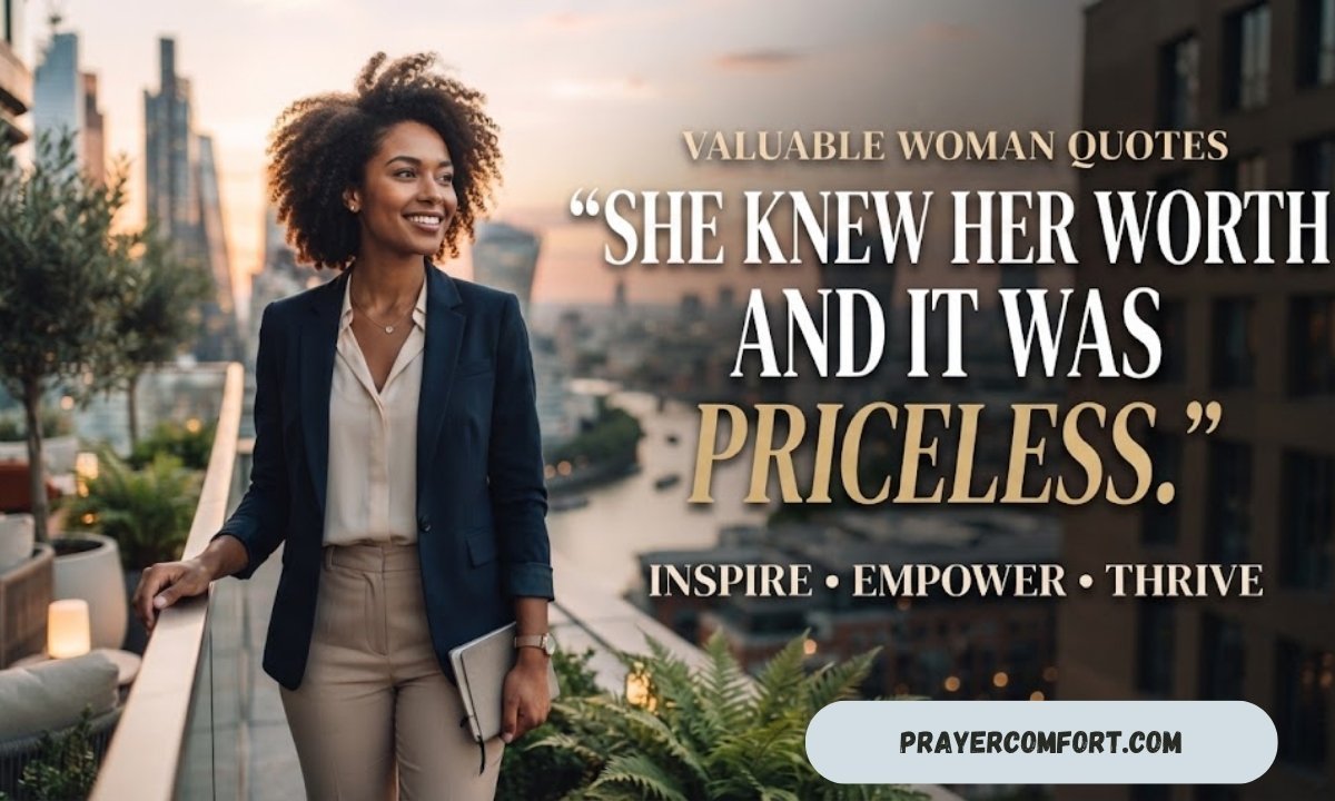Valuable woman quotes