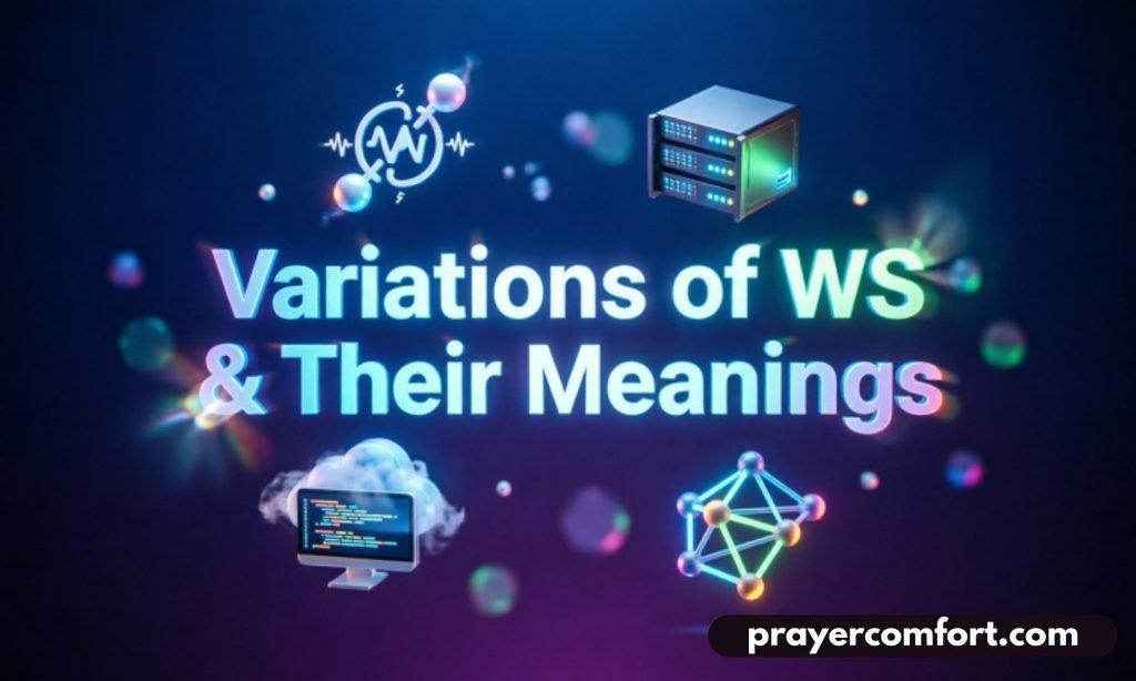 Variations of WS and Their Meanings