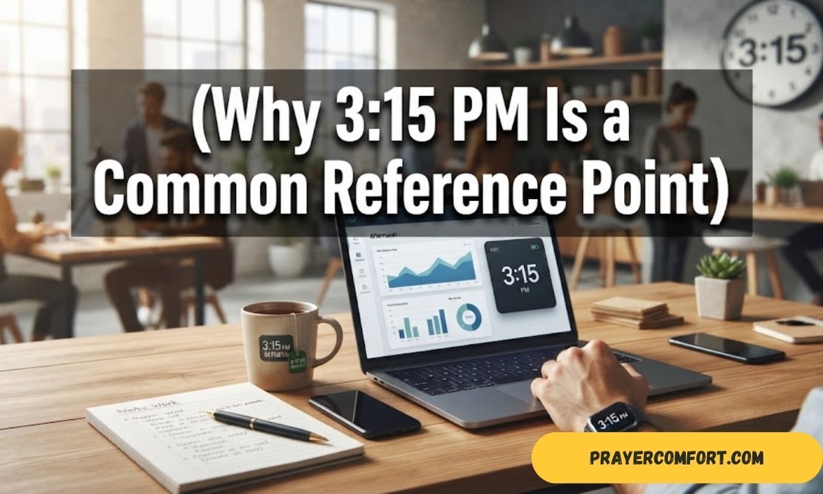 Why 3:15 PM Is a Common Reference Point