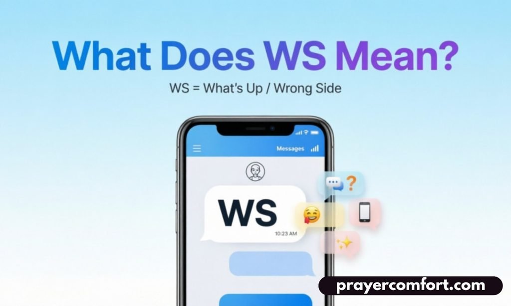 what does ws mean in text